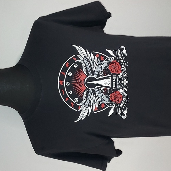 Hanes Stephen King The Dark Tower: The Gunslinger Black  S/S T-Shirt Size Large - Picture 2 of 5